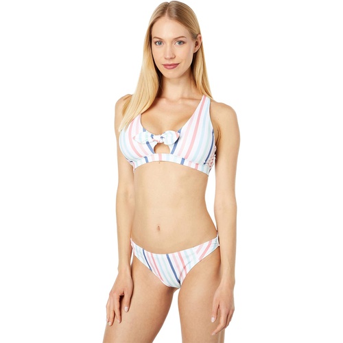  Southern Tide Patio Party Stripe Bikini Bottoms