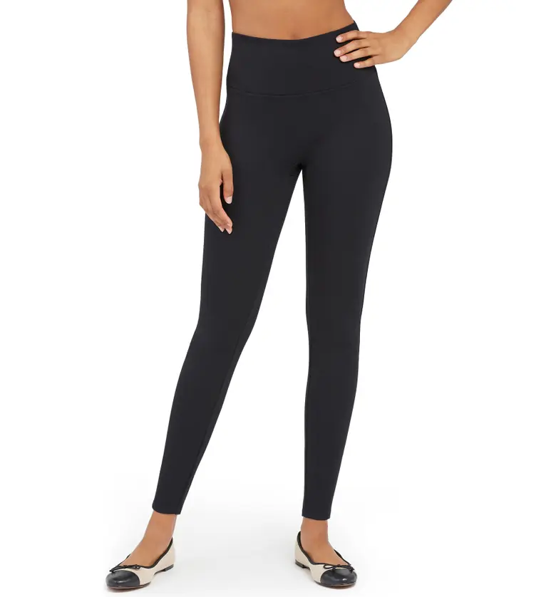 SPANX Ponte Ankle Leggings_CLASSIC BLACK