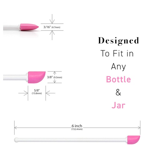  The Spatty Lip Last Drop Beauty Spatula for Lip Gloss Lipstick Lotion and Makeup, Reusable, Flexible, As Seen On Shark Tank