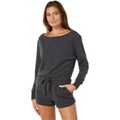 Spiritual Gangster Sherpa Off Shoulder Romper