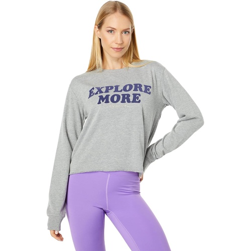  Spiritual Gangster Explore Crop Sweatshirt