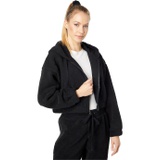 Splendid Sundown Bowie Zip Front Jacket in Recycled Poly Blend Sherpa