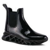 Spring Step Yasmine Waterproof Chelsea Boot_BLACK SYNTHETIC