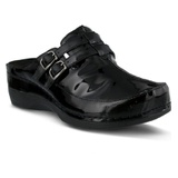 Spring Step Happy Clog_BLACK PATENT LEATHER