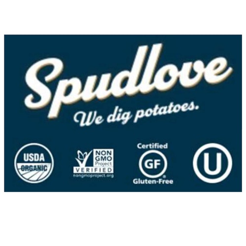  SpudLove Organic Thick-Cut Potato Chips Barbecue, 24 Count (Pack of 24)