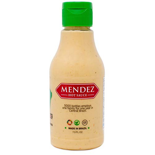  StartupRunner Mild Mendez Hot Sauce Imported from Brazil - Unique Heat Experience - Vegan - Creamy Texture - Low Sodium - Low Carb - Keto - Paleo - No Sugar - Social Impact