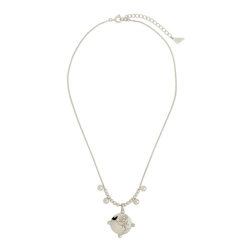  Sterling Forever Fleur Pendant Necklace