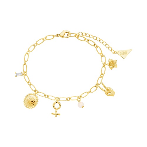  Sterling Forever Louisa Charm Bracelet