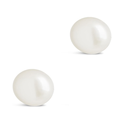  Sterling Forever Baroque Pearl Studs Earrings