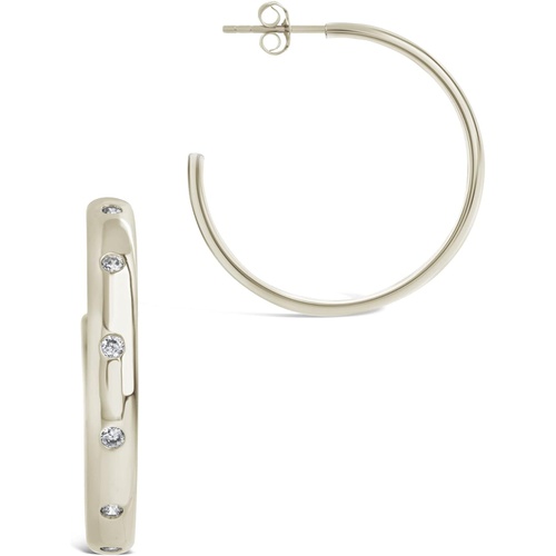  Sterling Forever Everlee Hoops Earrings