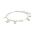 Sterling Forever Louisa Charm Bracelet