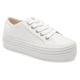 Steve Madden Bobbi30 Platform Sneaker_WHITE