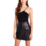 Steve Madden Leather Too Late Skirt