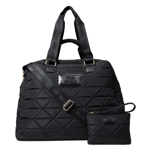 스티브매든 Steve Madden Xavier Quilted Weekender