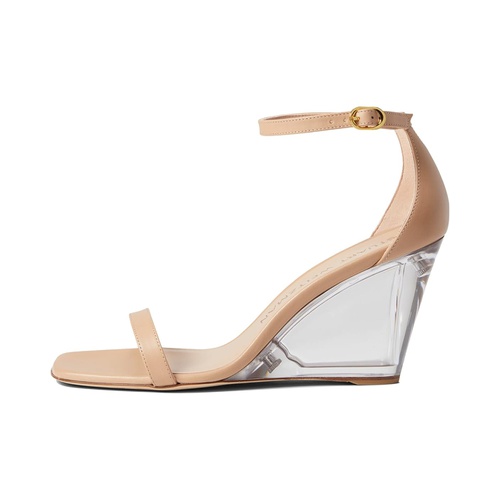  Stuart Weitzman Nudistlucite 85 Wedge