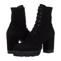 Stuart Weitzman Ande Lace-Up Block Boot