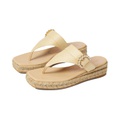 Stuart Weitzman Pearl Buckle Espadrille Sandal