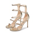 Stuart Weitzman Nudist Crystal Geo Buckle 100 Sandal