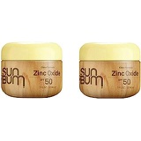 Sun Bum Original Moisturizing Sunscreen Clear Zinc SPF 50 | Vegan and Reef Friendly | Octinoxate & Oxybenzone Free | Broad Spectrum UVA/UVB Sunscreen with Vitamin E | 1 oz | Pack o