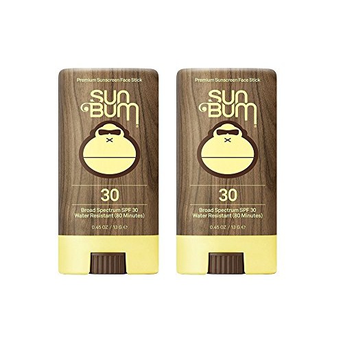  Sun Bum SPF 30 Sunscreen, Original Face Stick (2 Pack)