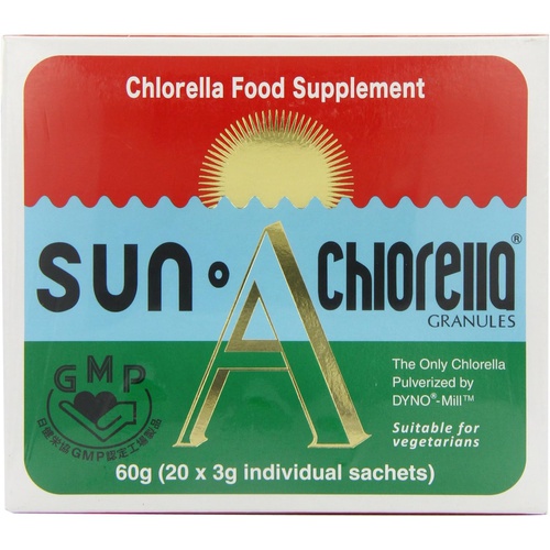  Sun Chlorella Sun Chlorella A Granules 20 x 3g sachet