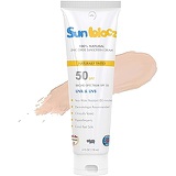 Sunblocz Tinted Sunscreen, SPF 50, Natural Mineral Zinc Oxide, Moisturizing, Non-Comedogenic 4 oz