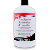 Super Nail Pure Acetone, 16 Fl Oz