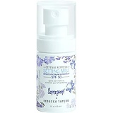 Supergoop! x Rebecca Taylor - Defense Refresh (Re) setting Mist SPF 50, 1 fl oz - Makeup Setting Spray & Face Sunscreen with Rosemary & Peppermint Extract - Light, Refreshing Scent
