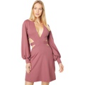 Susana Monaco Deep V Center Open Dress