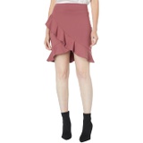 Susana Monaco Ruffle Bottom Skirt