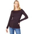 Susana Monaco Tie Open Back Long Sleeve