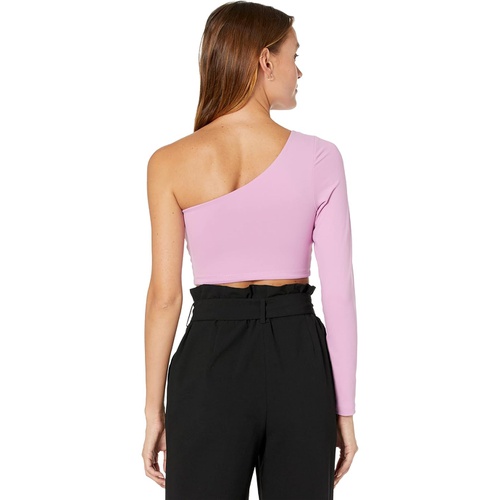  Susana Monaco One Shoulder Crop Top