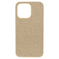 Swarovski High smartphone case, iPhone 13 Pro, Gold tone