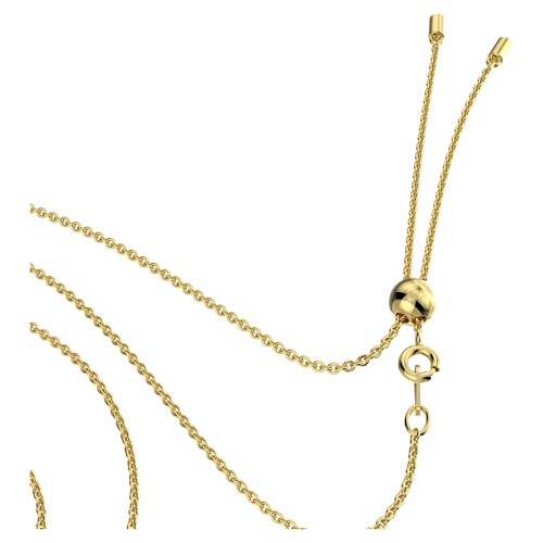 스와로브스키 Swarovski Generation necklace, White, Gold-tone plated