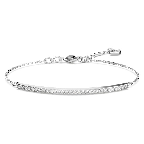 스와로브스키 Swarovski Only bracelet, White, Rhodium plated