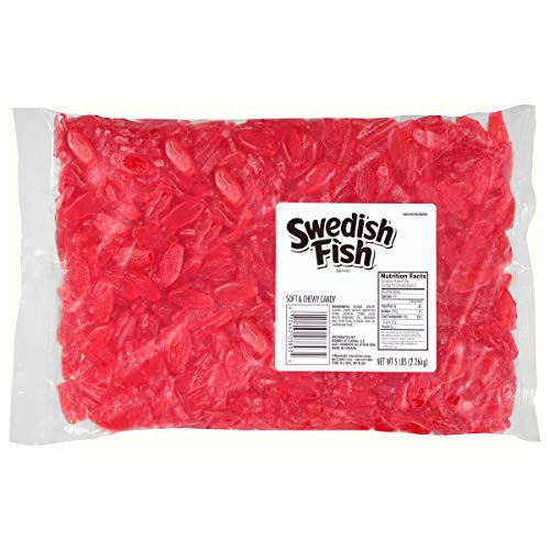  SWEDISH FISH Mini Soft & Chewy Candy, 5 lb