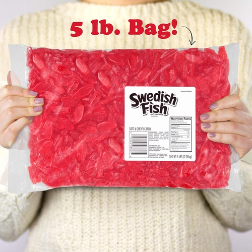  SWEDISH FISH Mini Soft & Chewy Candy, 5 lb