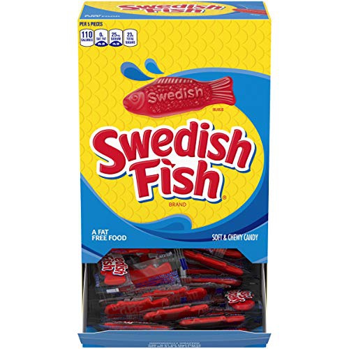  SWEDISH FISH Soft & Chewy Candy, 240 - 0.21 oz Packs