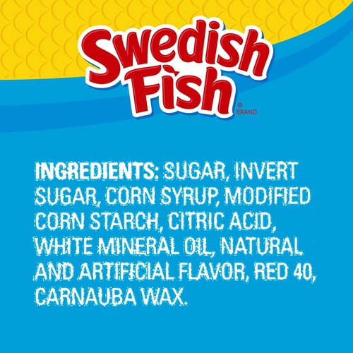  SWEDISH FISH Soft & Chewy Candy, 240 - 0.21 oz Packs