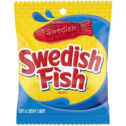  Swedish Fish Soft & Chewy Candy (Original, 5-Ounce Bag)