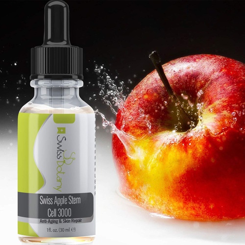  Swiss Botany Swiss Apple Stem Cell Serum 3000 Plant Stem Cells Dramatically Reduce Wrinkles & Fine Lines - Rejuvenates Complexion, Skin Appears Youthful and Hydrated