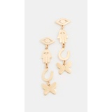 Sydney Evan 14k Small Tiny Pure Drop Earrings