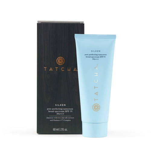  Tatcha Silken Pore Perfecting Sunscreen SPF 35: Lightweight, Anti-Aging Sunscreen with Matte Finish and UVA/UVB Protection (2 oz)