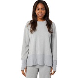 THRIVE SOCIETE Rib Crew Slit Sweatshirt