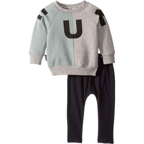  TINY TRIBE Fun Sweat Top Leggings Set (Infant)