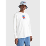 TOMMY JEANS Long-Sleeve Logo T-Shirt