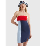 TOMMY JEANS Retro Colorblock Bodycon Dress