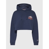 TOMMY JEANS Curve Cropped Sports Club Hoodie