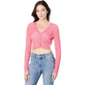 Tommy Jeans Ribbed Crop Cardigan