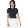 Tommy Jeans Short Sleeve Crop Polo